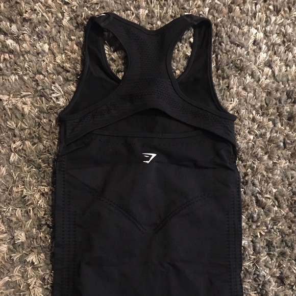 Gymshark Black Tank Top - Picture 2 of 2